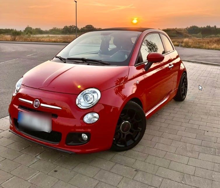 Rot Gebraucht 2013 Fiat 500C Cabrio | 7.600 € (Guter Preis) - Bild 1/4