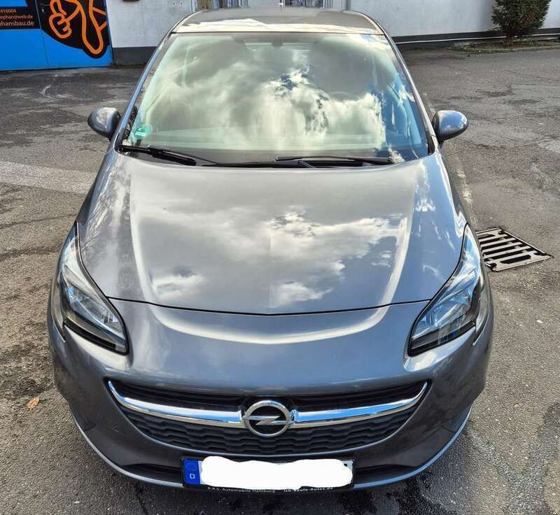 Grau Gebraucht 2016 Opel Corsa Edition Limousine | 7.700 € (Fairer Preis) - Bild 1/4