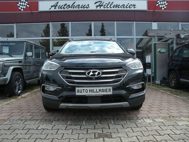 Schwarz Gebraucht 2016 Hyundai Santa Fe Premium SUV | 15.999 € (Fairer Preis) - Bild 1/4