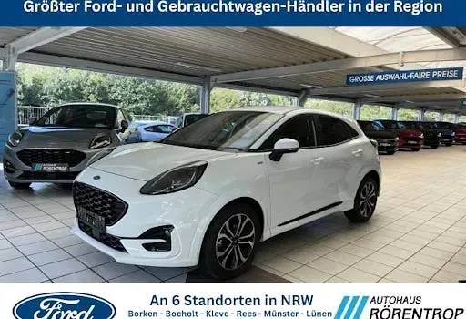 Gebraucht Ford Puma ST-Line 125 PS (91 kW) 2021 Weiß SUV