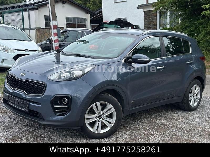 Blau Gebraucht 2016 Kia Sportage Platinum Edition SUV | 12.999 € (Guter Preis) - Bild 1/4
