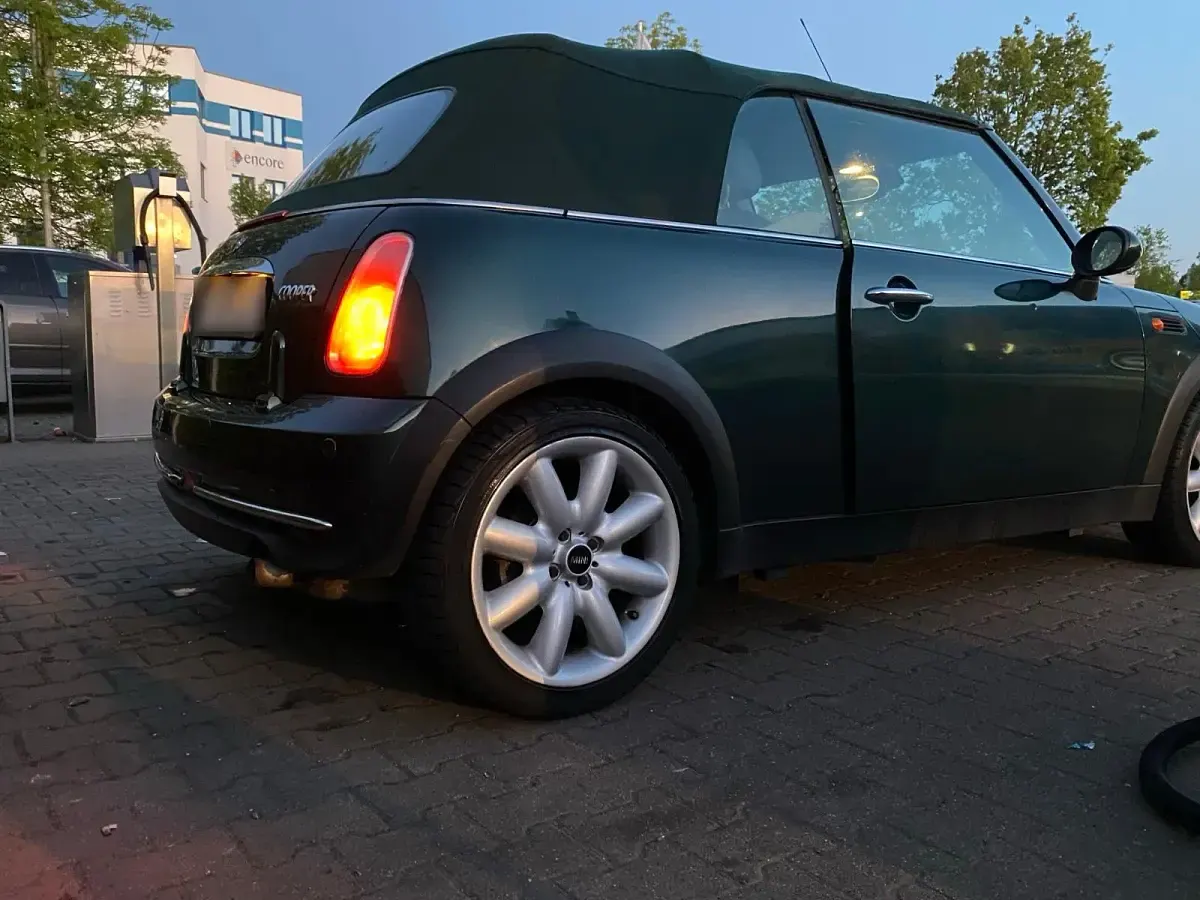Gebraucht Mini Cooper Cabriolet 105 PS (77 kW) 2005 Grün Cabrio