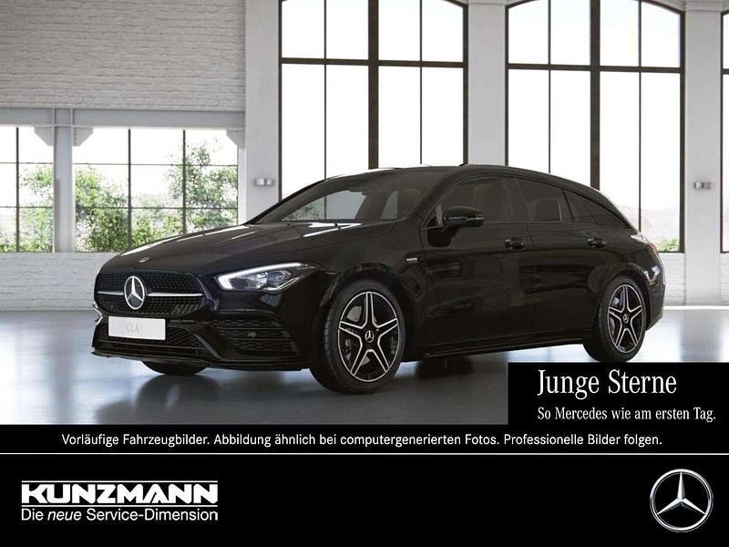 Gebraucht Mercedes CLA250e AMG 160 PS (117 kW) 2020 Unilack nachtschwarz Limousine