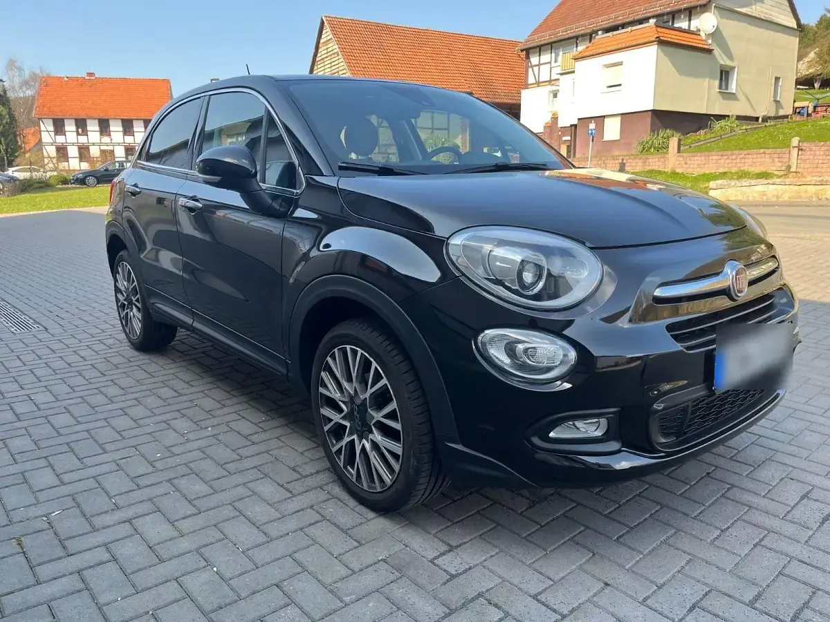 Gebraucht Fiat 500X Lounge 140 PS (102 kW) 2016 Schwarz SUV