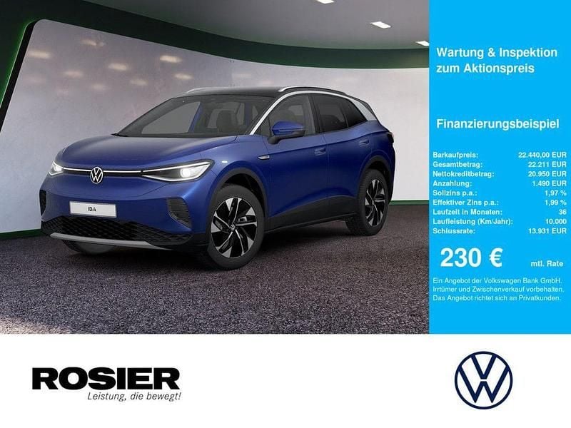 Gebraucht VW ID.4 Pro Performance 150 kW (204 PS) 2022 Blau / blue dusk SUV