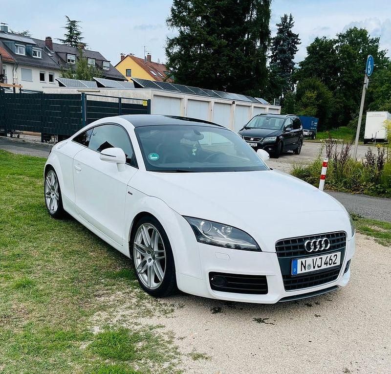 Weiß Gebraucht 2009 Audi TT S-Line Coupé | 9.499 € (Fairer Preis) - Bild 1/4