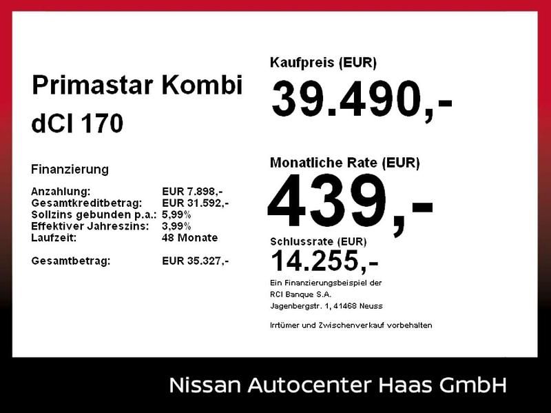 Neu Nissan Primastar Tekna 170 PS (125 kW) 2025 Midnight black Van / Kleinbus