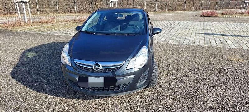 Gebraucht Opel Corsa Eco 69 PS (50 kW) 2012 Schwarz Kleinwagen