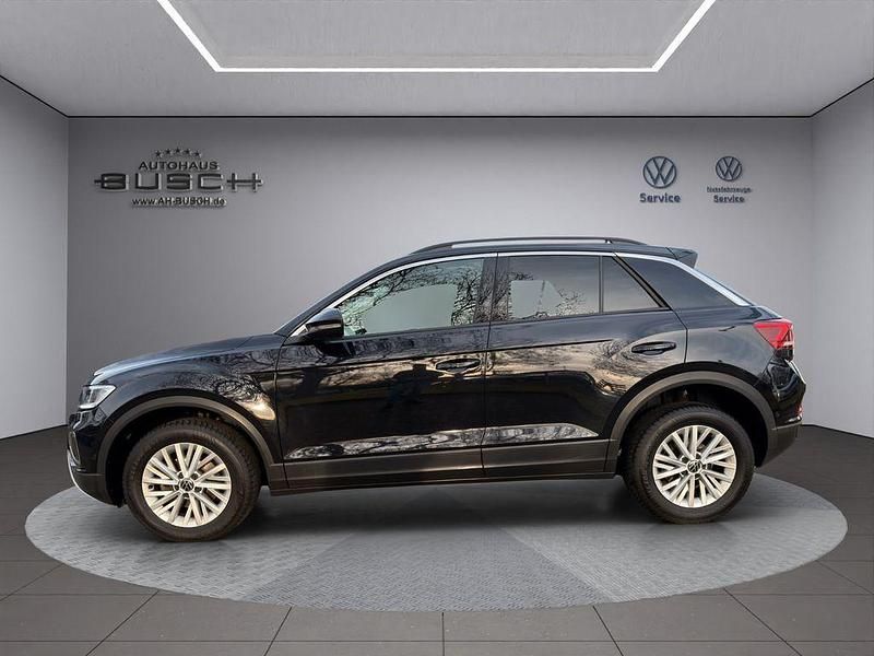 Gebraucht VW T-Roc Life 110 PS (80 kW) 2022 Schwarz SUV