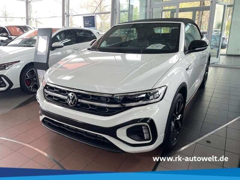 Weiss Neu 2025 VW T-Roc Cabriolet R-line Cabrio | 42.900 € (Guter Preis) - Bild 1/4