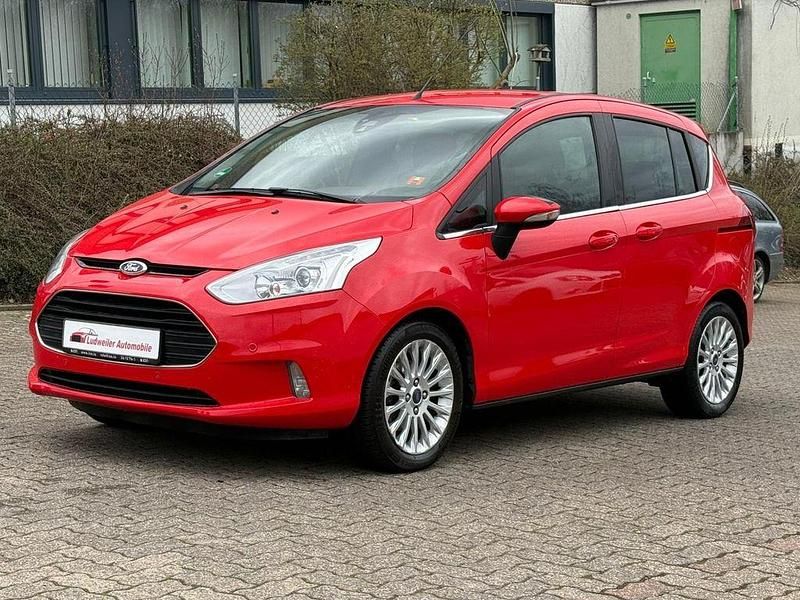 Gebraucht Ford B-MAX Titanium 105 PS (77 kW) 2014 Rot Van / Kleinbus