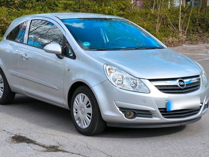 Grau Gebraucht 2007 Opel Corsa Catch Me Limousine | 1.100 € (Guter Preis) - Bild 1/4