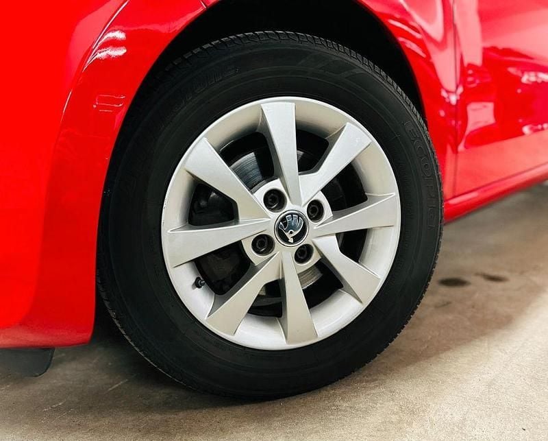 Gebraucht Skoda Citigo Style 75 PS (55 kW) 2015 Rot Kleinwagen