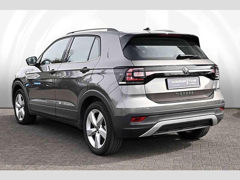 Gebraucht VW T-Cross Style 150 PS (110 kW) 2020 Limestone grey metallic SUV