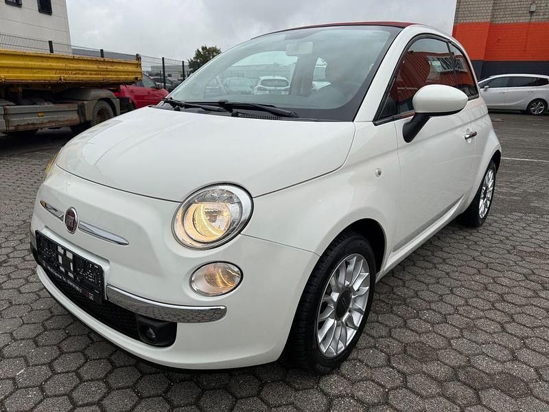 Weiß Gebraucht 2013 Fiat 500 Lounge Cabrio | 5.990 € (Guter Preis) - Bild 1/4
