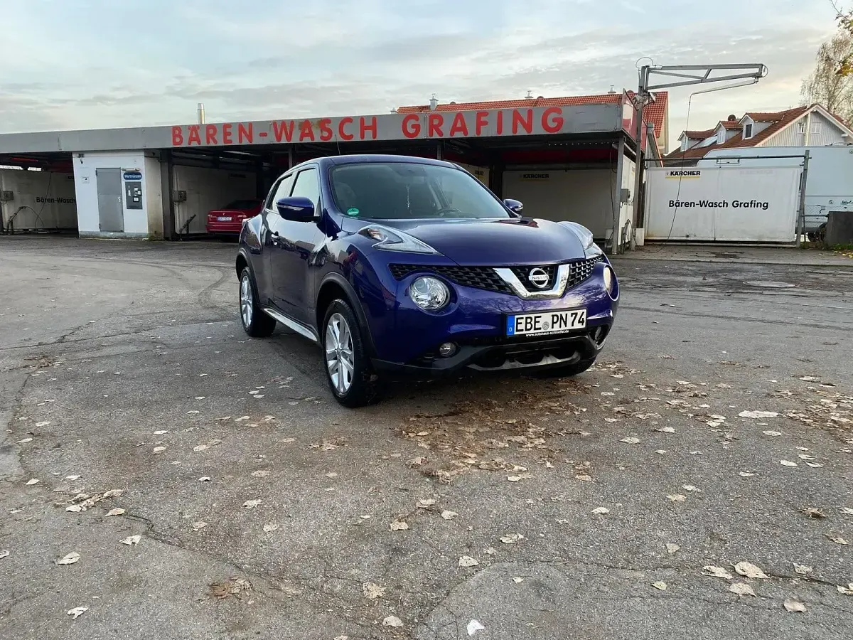 Gebraucht Nissan Juke 105 PS (77 kW) 2017 Blau SUV