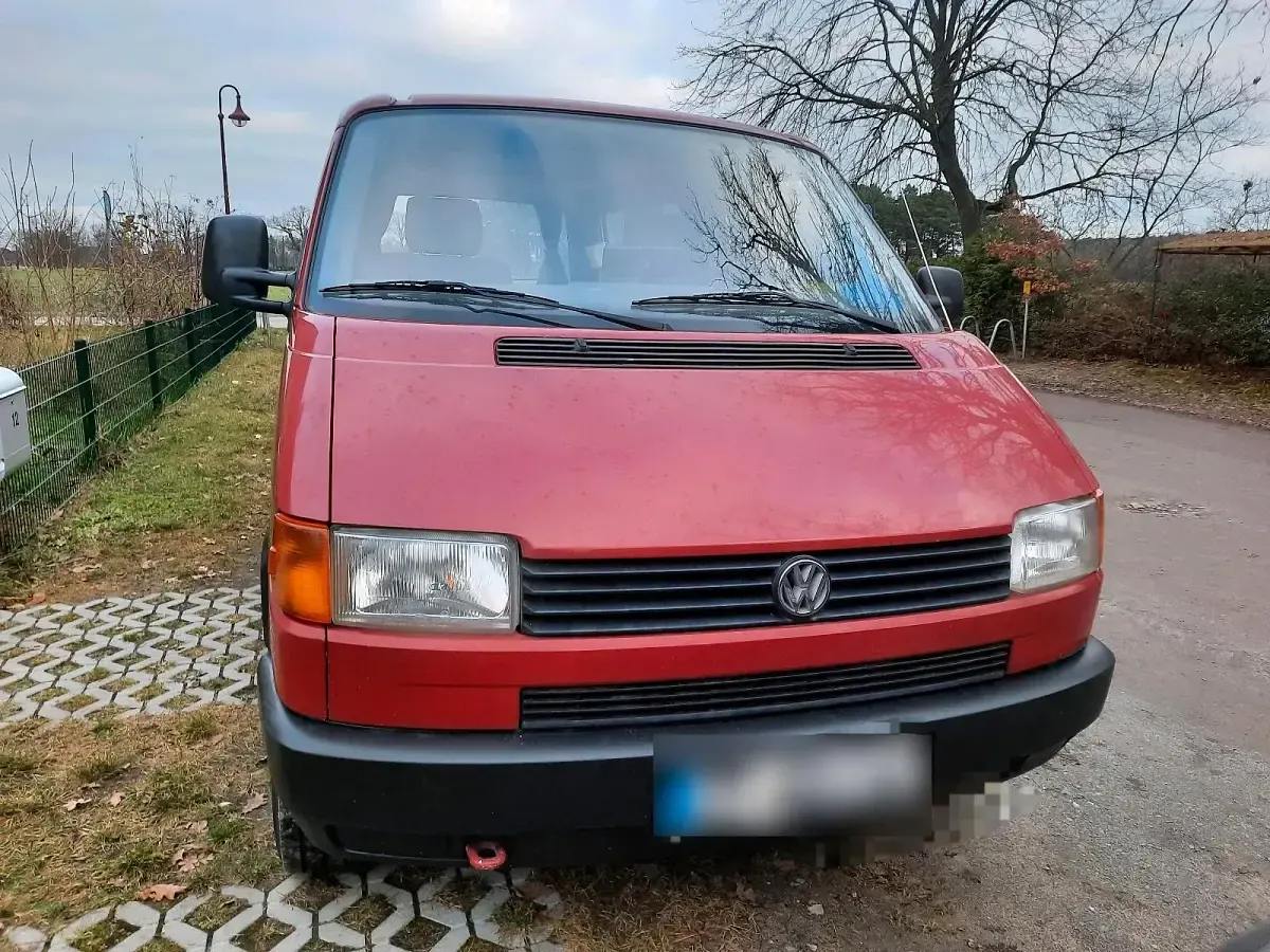 Brugt VW T4 77 HK (56 kW) 1996 Rød Van