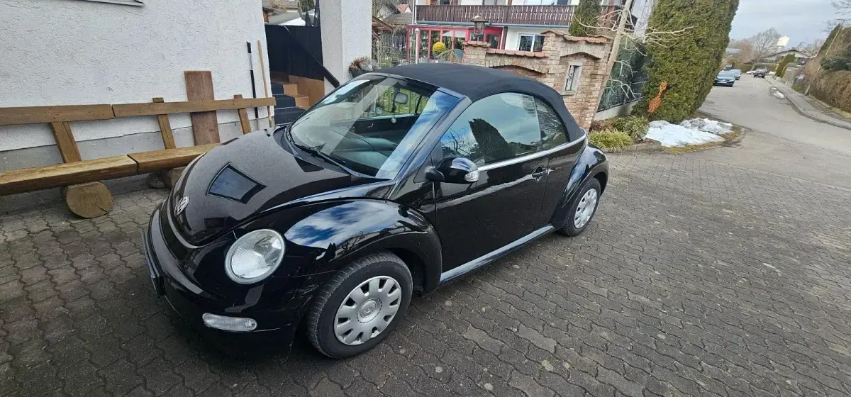 Gebraucht VW New Beetle 100 PS (73 kW) 2005 Schwarz Kleinwagen