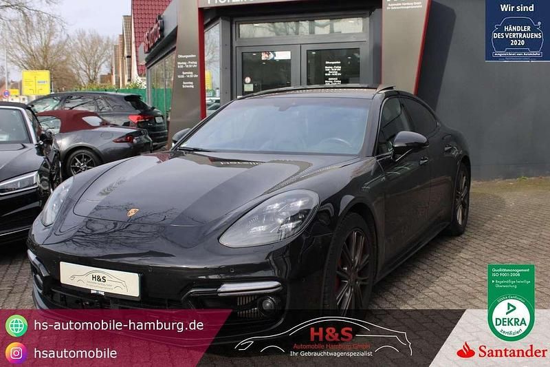 Gebraucht Porsche Panamera 549 PS (403 kW) 2018 Tiefschwarz Kombi