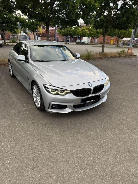 Silber Gebraucht 2018 BMW 420 Gran Coupé M Sport Coupé | 19.000 € (Superpreis) - Bild 1/4
