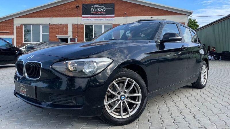 Schwarz Gebraucht 2014 BMW 116 Sport Line Kleinwagen | 9.999 € (Fairer Preis) - Bild 1/4