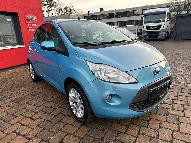 Gebraucht Ford Ka Titanium 69 PS (50 kW) 2008 Blau Kleinwagen