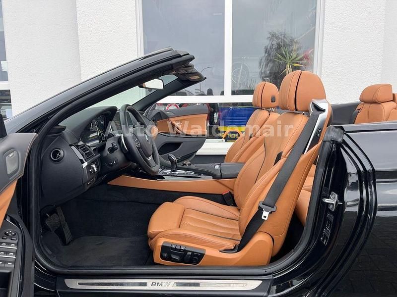 Gebraucht BMW 640 Cabriolet 313 PS (230 kW) 2016 Saphirschwarz Cabrio