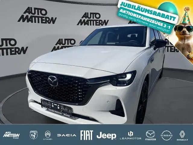 Weiß Neu 2025 Mazda CX-80 Homura-Line SUV | 57.489 € (Guter Preis) - Bild 1/4