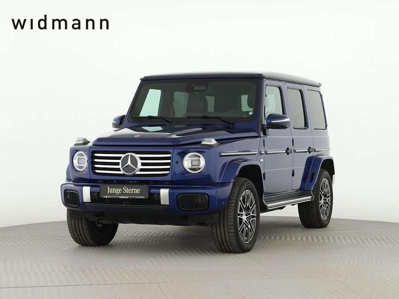 Brillantblau metallic Gebraucht 2025 Mercedes G580 AMG line SUV | 149.850 € (Fairer Preis) - Bild 1/4