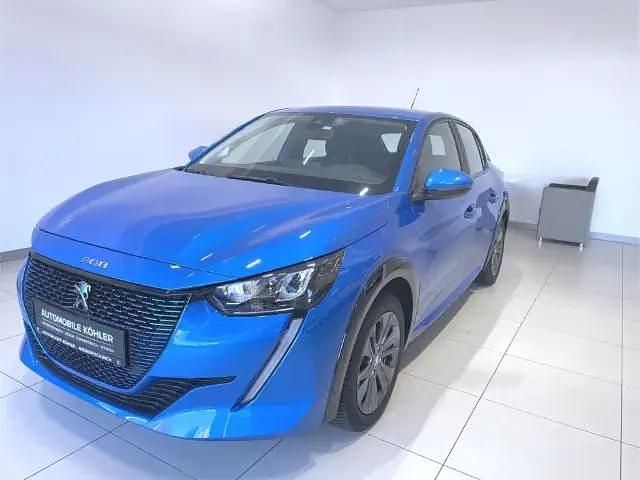 Blau/typ aussenverkleidung metallic drei schichten perlmutt Gebraucht 2021 Peugeot e-208 Active Kleinwagen | 14.790 € (Fairer Preis) - Bild 1/4