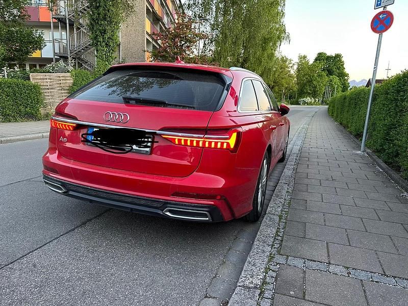 Gebraucht Audi A6 S-Line 204 PS (150 kW) 2020 Rot Kombi