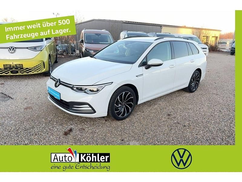 Pure white Gebraucht 2022 VW Golf VIII Style Kombi | 19.200 € (Guter Preis) - Bild 1/3