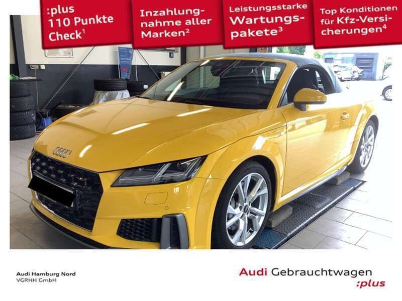 L1 vegasgelb Gebraucht 2021 Audi TT S-Line Cabrio | 36.960 € (Fairer Preis) - Bild 1/3