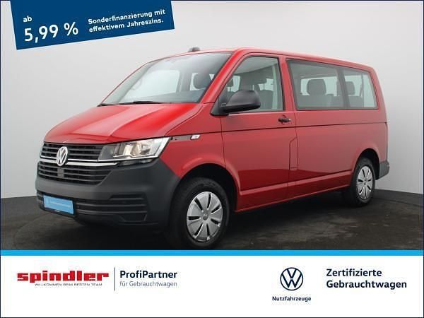 Rot (kirschrot) Gebraucht 2022 VW T6.1 Van | 29.681 € (Superpreis) - Bild 1/3