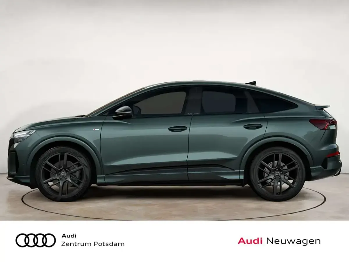 Neu Audi Q4 e-tron 210 kW (286 PS) 2026 Salbeigrün SUV