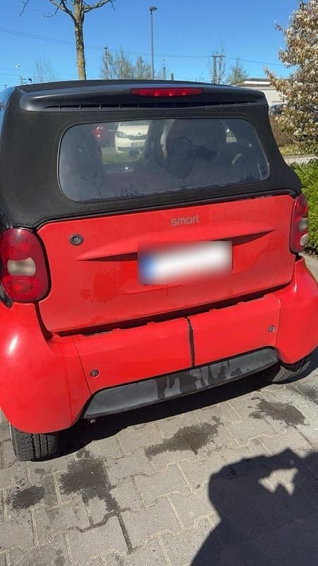 Gebraucht Smart ForTwo Cabrio 61 PS (44 kW) 2003 Rot Cabrio