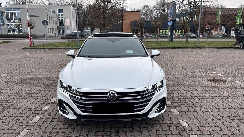 Weiß Gebraucht 2021 VW Arteon R-line Limousine | 29.300 € (Fairer Preis) - Bild 1/4
