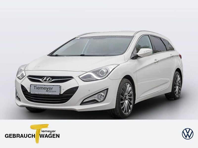 Weiß Gebraucht 2015 Hyundai i40 Edition Kombi | 9.840 € (Etwas zu teuer) - Bild 1/4