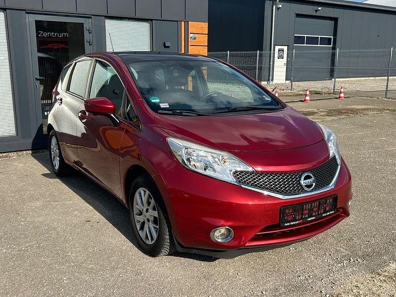 Gebraucht Nissan Note 360º 80 PS (58 kW) 2013 Rot Kleinwagen