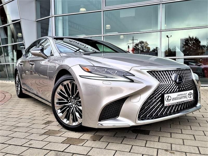 Titaniumsilber Gebraucht 2021 Lexus LS500h E-FOUR Executive Line Limousine | 63.900 € - Bild 1/4
