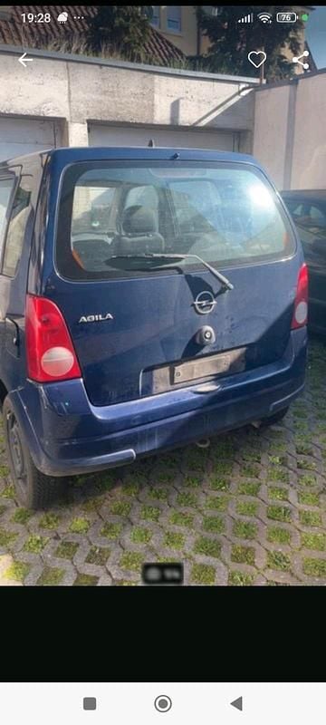 Second-hand Opel Agila 75 CP (55 kW) 2003 Albastru Monovolum