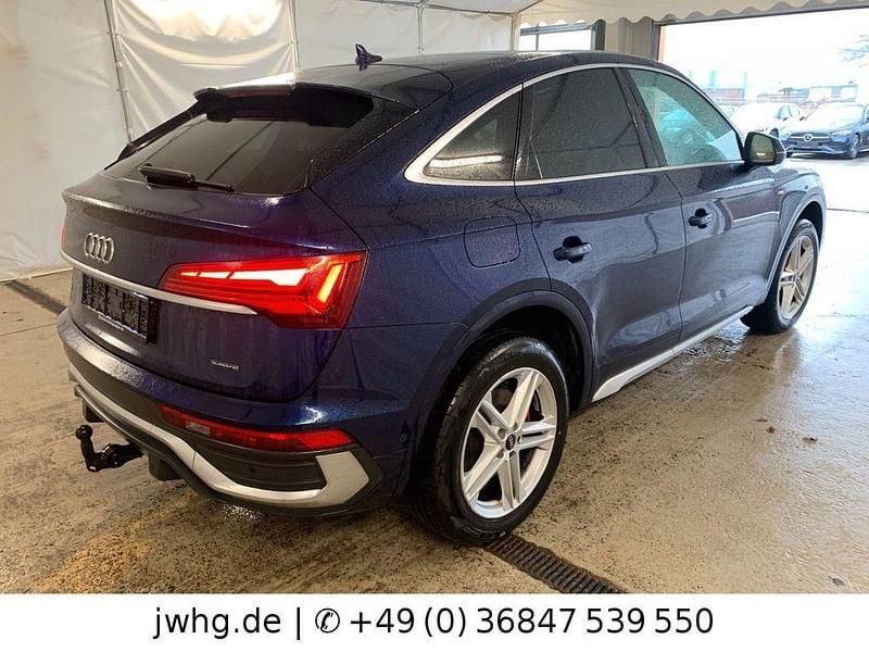 Gebraucht Audi Q5 Sportback S-Line 204 PS (150 kW) 2022 Blau SUV