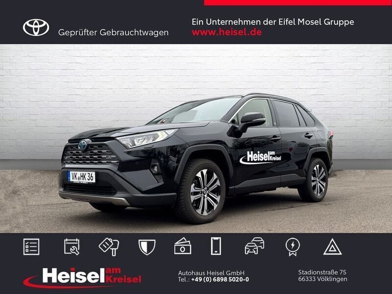 Schwarz Gebraucht 2024 Toyota RAV4 Hybrid Team SUV | 39.960 € (Guter Preis) - Bild 1/4