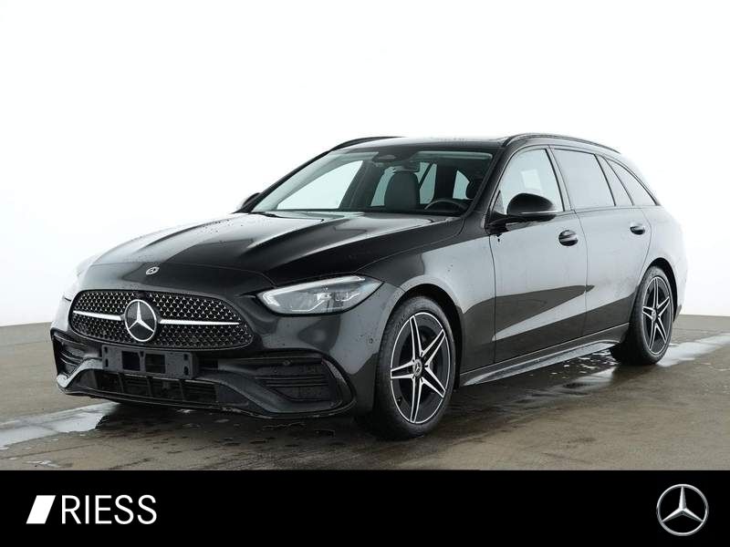 Schwarz Gebraucht 2023 Mercedes C200 Night Kombi | 37.400 € (Fairer Preis) - Bild 1/4