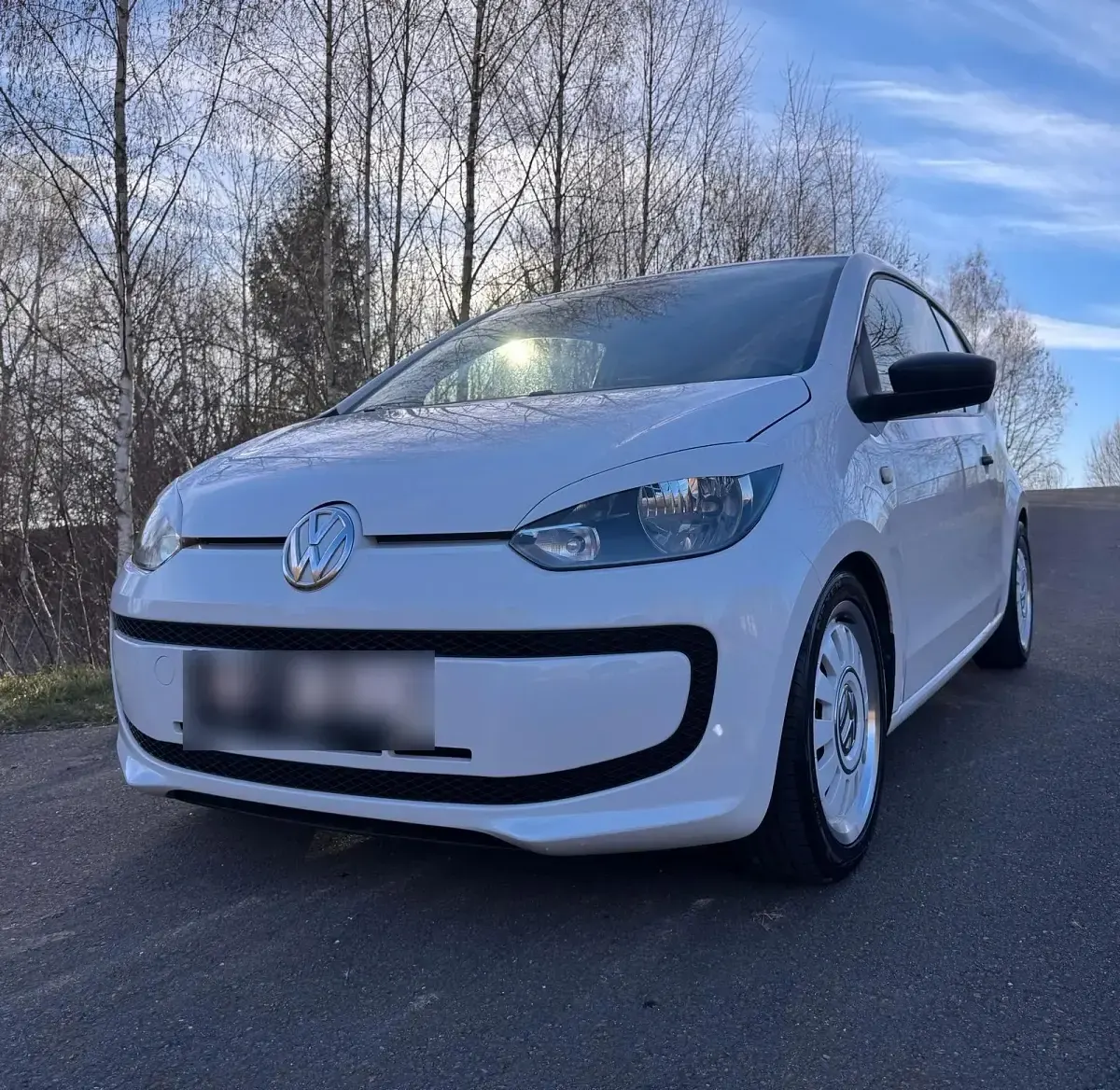 Gebraucht VW up! 60 PS (44 kW) 2012 Weiß Kleinwagen