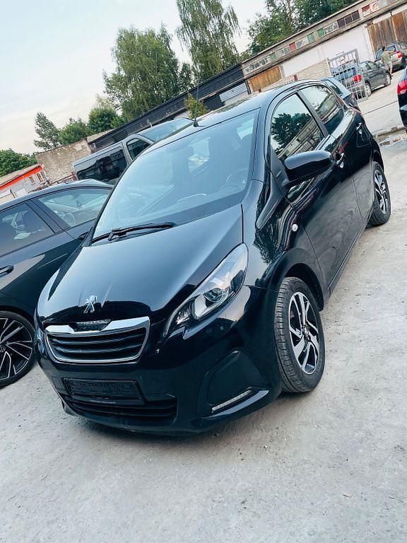 Schwarz Gebraucht 2014 Peugeot 108 Active Kleinwagen | 3.999 € (Superpreis) - Bild 1/4