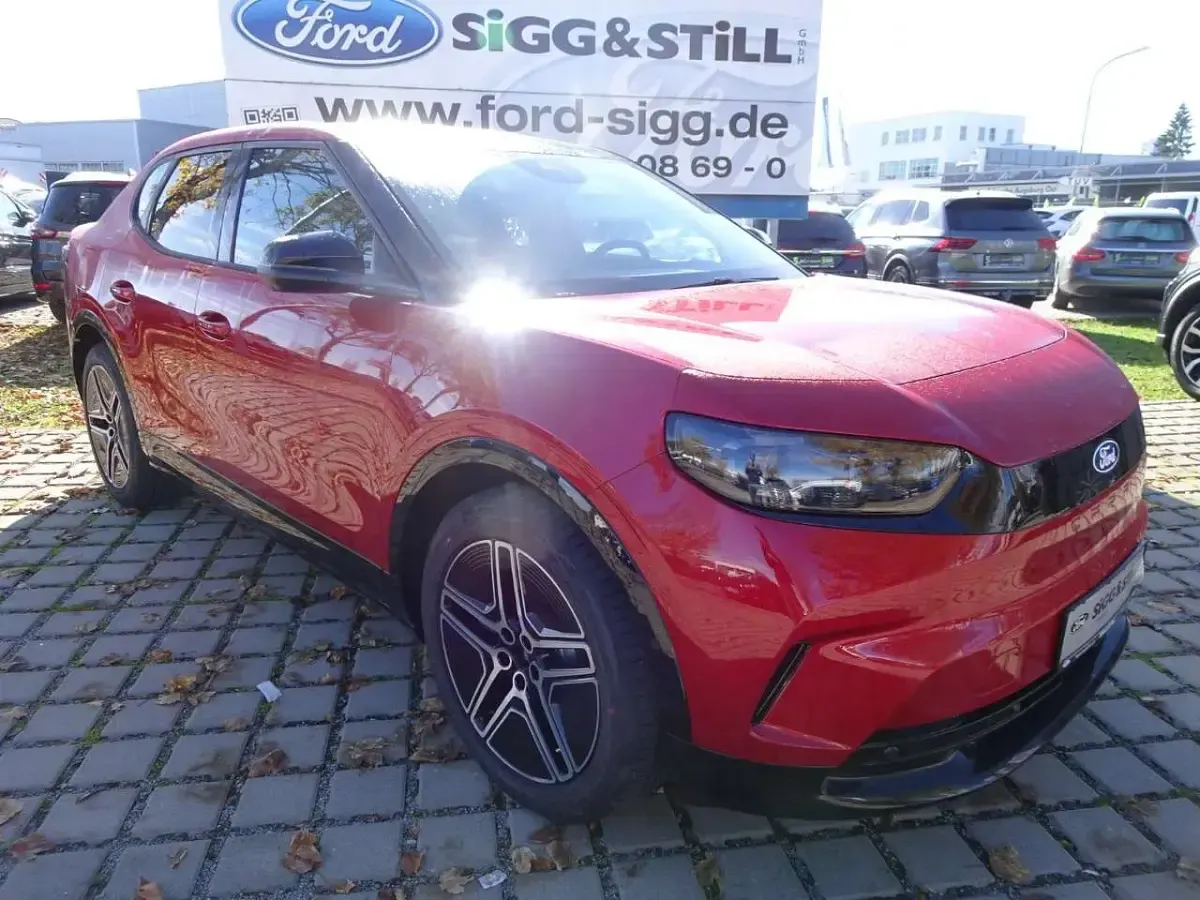 Ny Ford Capri Extended Range 210 kW (286 HK) 2026 Rød SUV