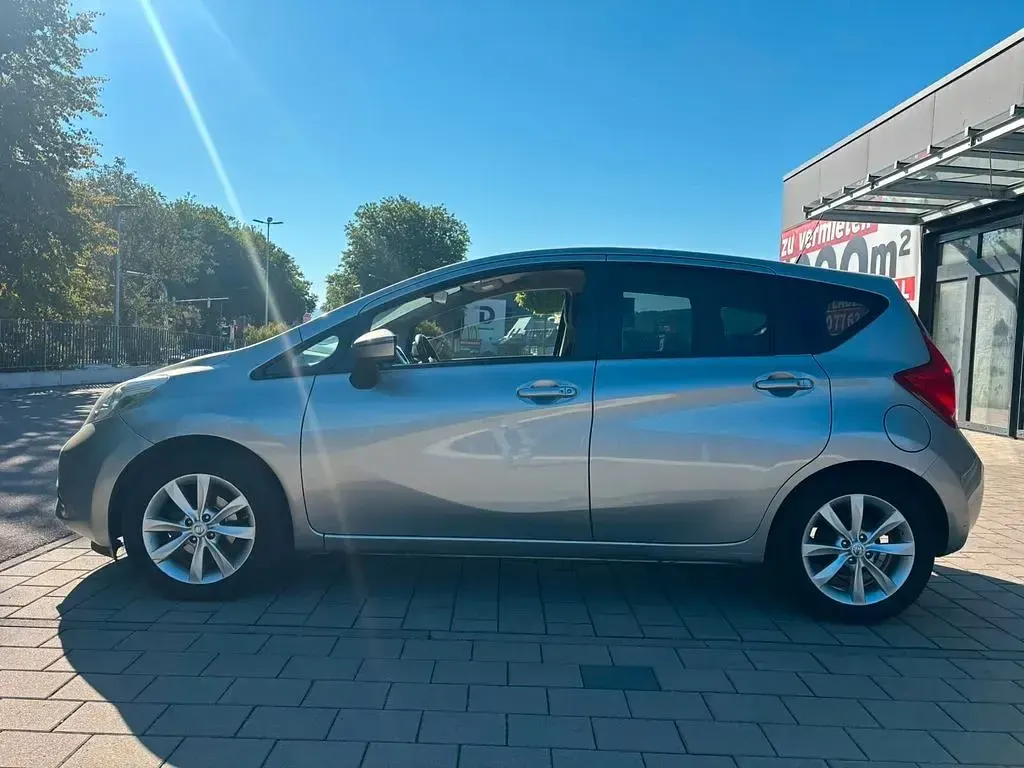 Gebraucht Nissan Note Tekna 98 PS (72 kW) 2014 Silber Kleinwagen