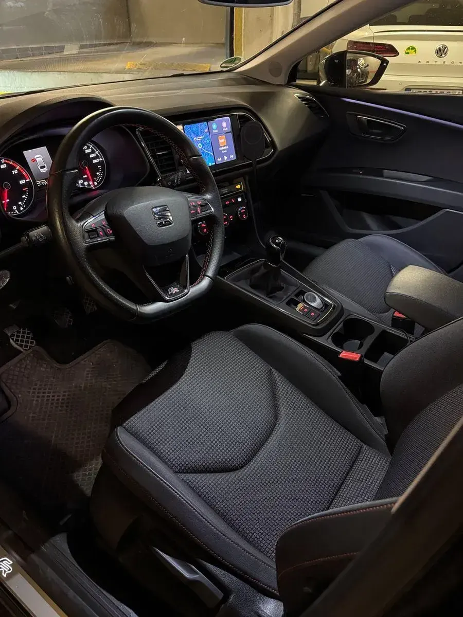 Gebraucht Seat Leon FR 125 PS (91 kW) 2018 Schwarz Kombi