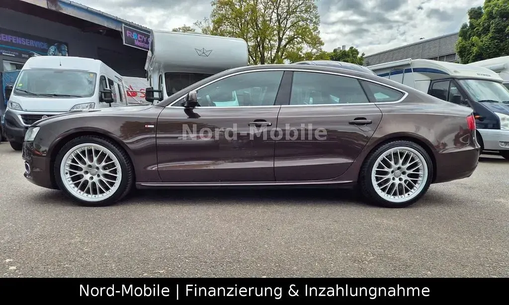 Gebraucht Audi A5 Sportback S-Line 190 PS (139 kW) 2010 Braun Kleinwagen